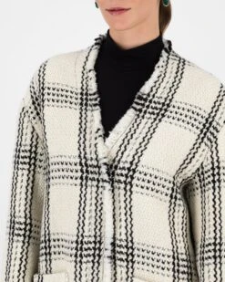 Chana Tweed Textured Jacket 11 Chana Tweed Textured Jacket -Fashion General Store 105080164 C10 4