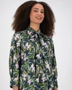 Thandi Printed Kitty Bow Tunic Dress -Fashion General Store 105080192 C69 4