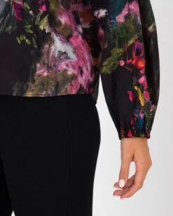 Nala Pleat Detail Floral Blouse -Fashion General Store 105090123 C99 5