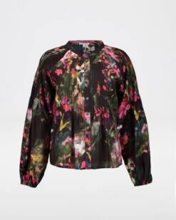 Nala Pleat Detail Floral Blouse -Fashion General Store 105090123 C99 6