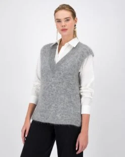 Estelle Mohair Blend Vest