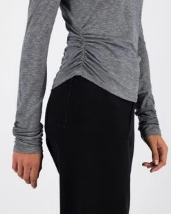 Lillie Ruched Detail Tee -Fashion General Store 105095200 C02 5