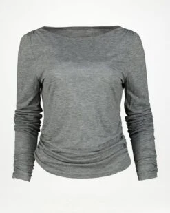 Lillie Ruched Detail Tee -Fashion General Store 105095200 C02 6