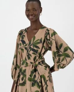 Pauline Printed Dress -Fashion General Store 105115170 C99 4