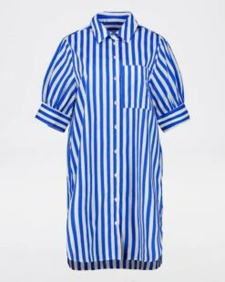 Opal Stripe Dress -Fashion General Store 105115268 C54 5