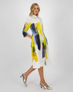 Carter Placement Shirt Dress -Fashion General Store 105120104 C99 2