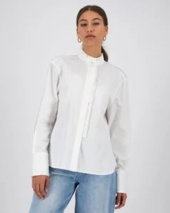 Poetry Celeste Poplin Blouse