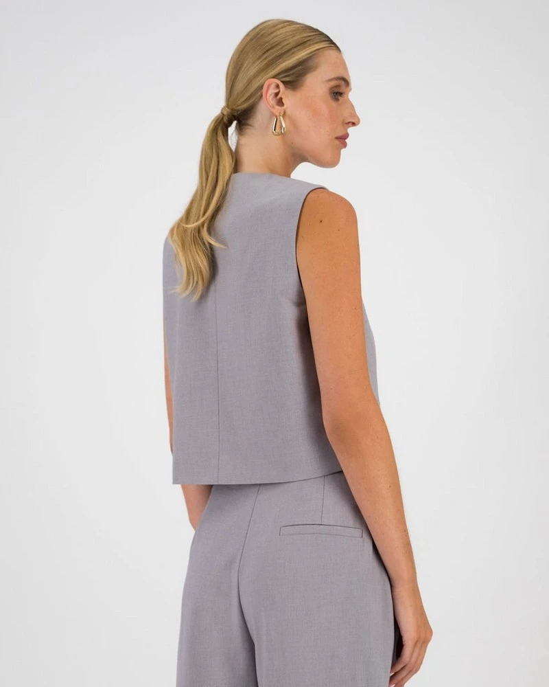 Siyo Grey Waistcoat 5 Siyo Grey Waistcoat - Image 3