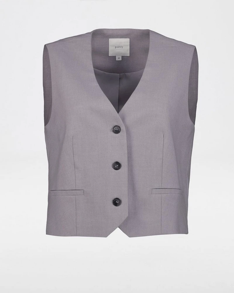 Siyo Grey Waistcoat 7 Siyo Grey Waistcoat - Image 5