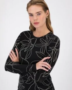 Juma Long Sleeve Printed Top -Fashion General Store 105165087 C01 4