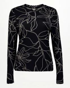 Juma Long Sleeve Printed Top -Fashion General Store 105165087 C01 6