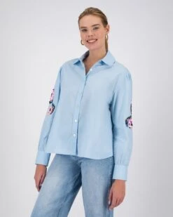 Aurielle Sequin Shirt