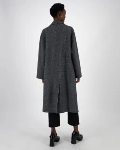 Aila Houndstooth Wool Coat -Fashion General Store 105170216 C54 4