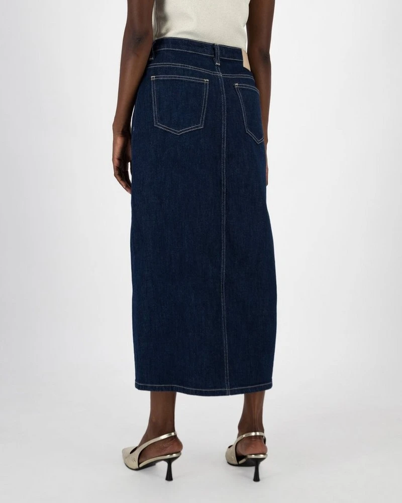 Vita Raw Denim Skirt 5 Vita Raw Denim Skirt - Image 3