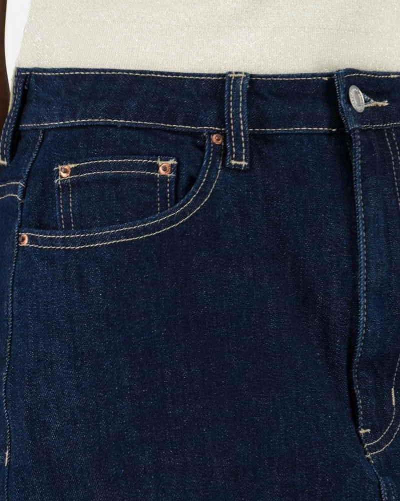 Vita Raw Denim Skirt 6 Vita Raw Denim Skirt - Image 4