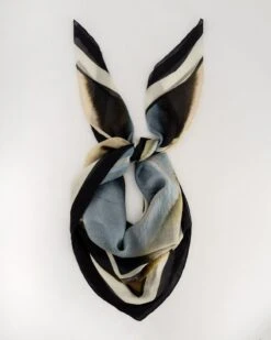 Linette Stripe Silk Scarf -Fashion General Store 105180276 C15 2