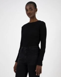 Ekin Corset Ribbed Top