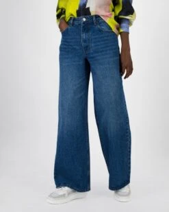 Blake Mid-Rise Wide-Leg Denim