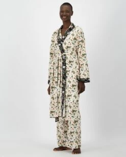 Pascalle Mixed Print Robe