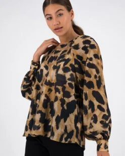 Angel Animal Print Blouse -Fashion General Store 105250301 C15 4