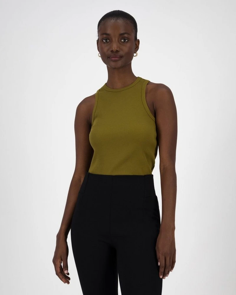 Riley Ribbed Racer Tank 3 Riley Ribbed Racer Tank