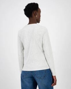 Ubha Ribbed Long Sleeve Tee -Fashion General Store 105265164 C03 3