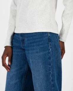 Ubha Ribbed Long Sleeve Tee -Fashion General Store 105265164 C03 5