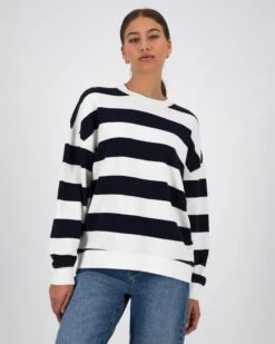 Malakai Stripe Sweat