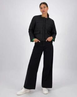 Naomi Synthetic Collarless Puffer -Fashion General Store 105335238 C01 3