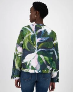 Naomi Printed Synthetic Puffer -Fashion General Store 105335239 C69 3