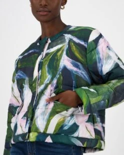 Naomi Printed Synthetic Puffer -Fashion General Store 105335239 C69 4