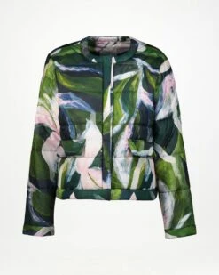 Naomi Printed Synthetic Puffer -Fashion General Store 105335239 C69 6