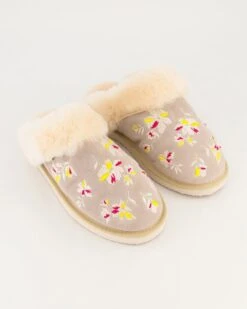 Gia Embroidered Slipper