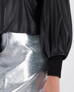 Sloan Bell Sleeve Leather Jacket -Fashion General Store 105375634 C01 6