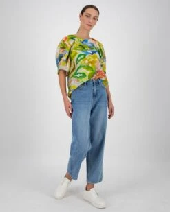 Tigris Floral Blouse -Fashion General Store 105380926 C99 3