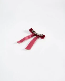 Judy Bejewelled Velvet Bow Clip -Fashion General Store 105385289 C27 3