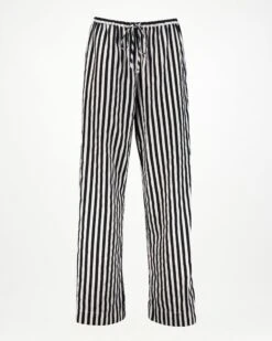 Orchid Black And White Stripe Pant -Fashion General Store 105390258 C01 5