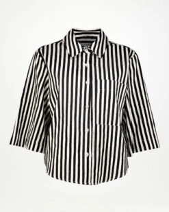 Orchid Stripe Linen Blend Shirt 13 Orchid Stripe Linen Blend Shirt -Fashion General Store 105390260 C01 6