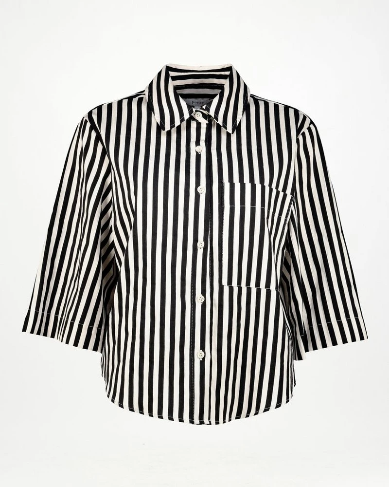 Orchid Stripe Linen Blend Shirt 8 Orchid Stripe Linen Blend Shirt - Image 6