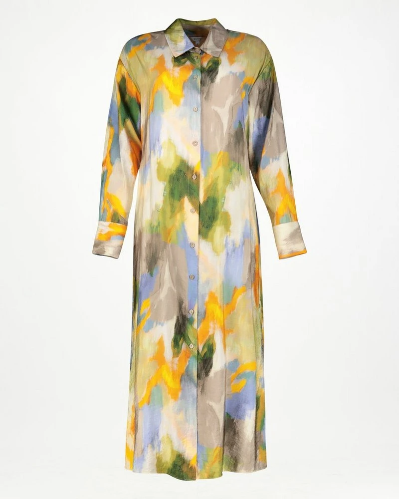 Brooke Printed Straight Shirt Dress 9 Brooke Printed Straight Shirt Dress - Image 7