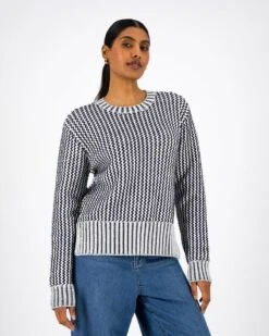 Cary Zigzag Long Sleeve