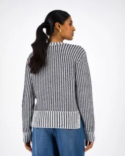 Cary Zigzag Long Sleeve -Fashion General Store 105390317 C57 3