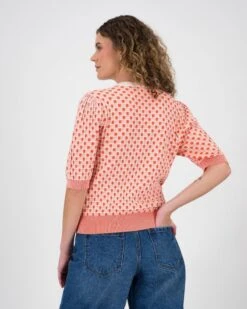 Joji Short Sleeve Knitwear Top -Fashion General Store 105390512 C33 3