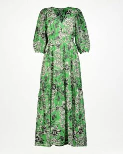 Phoebe Printed Puff Sleeve Dress 11 Phoebe Printed Puff Sleeve Dress -Fashion General Store 105515233 C69 5