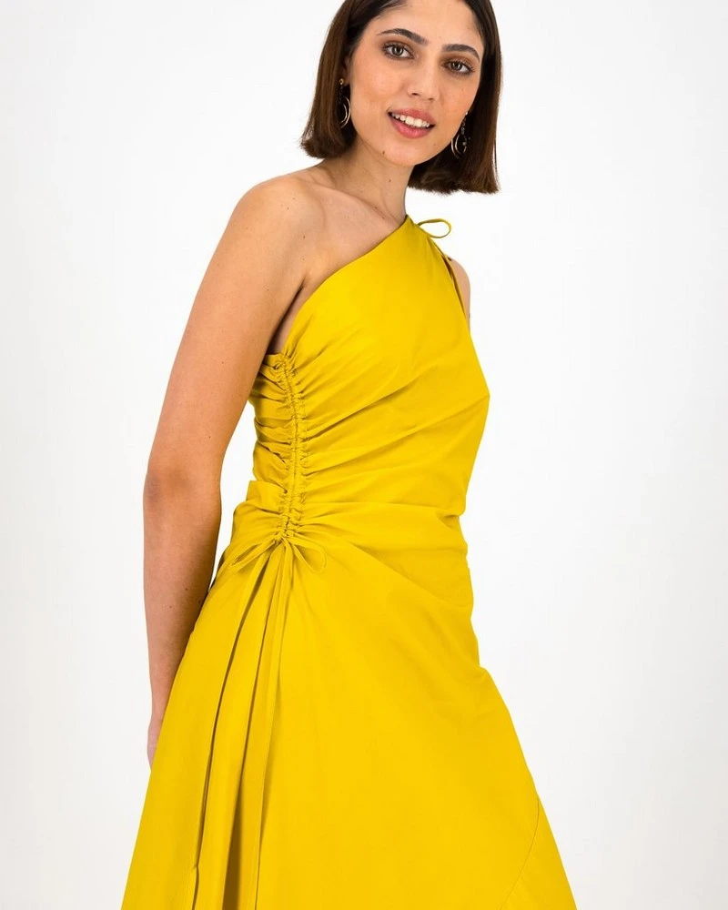 Juno Poplin Asymmetric Dress 6 Juno Poplin Asymmetric Dress - Image 4