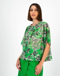 Kelly Ann Printed Blouse