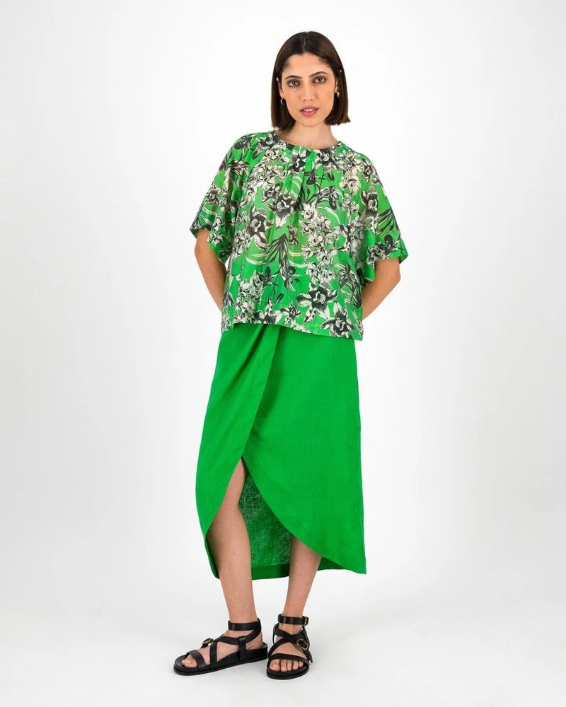 Kelly Ann Printed Blouse 4 Kelly Ann Printed Blouse - Image 2