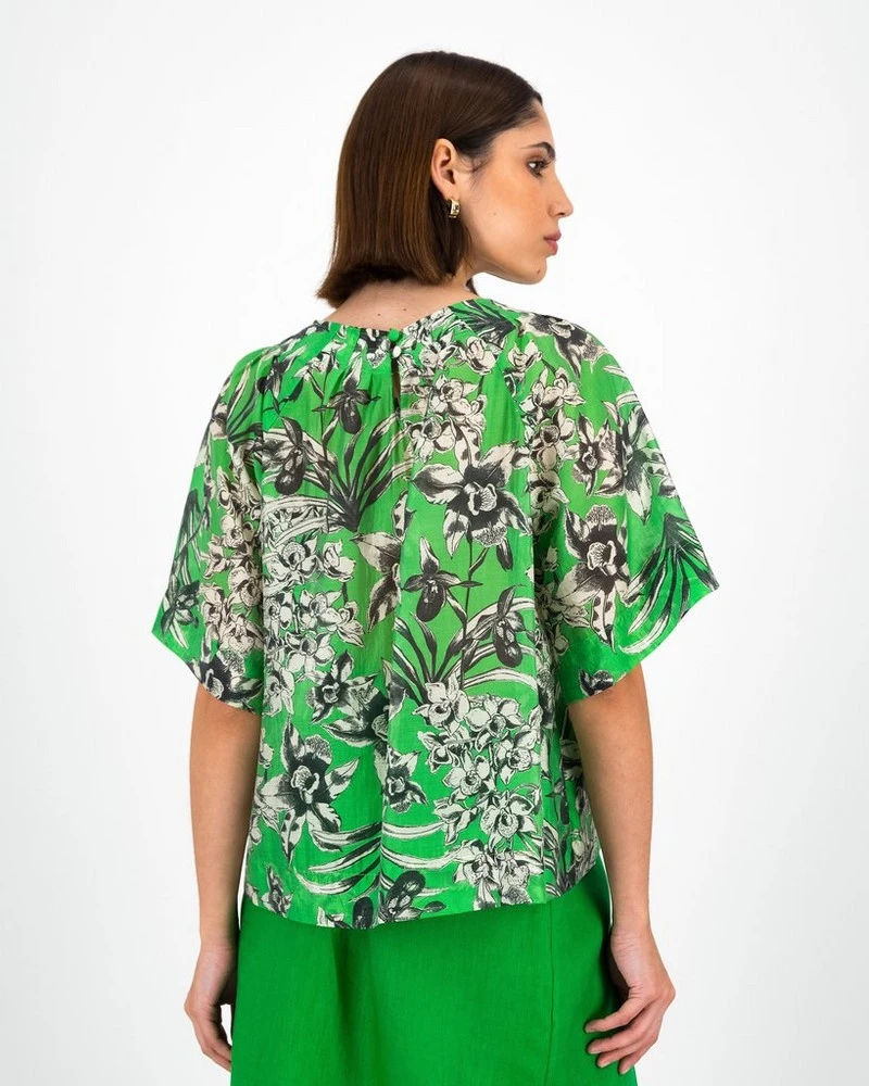 Kelly Ann Printed Blouse 5 Kelly Ann Printed Blouse - Image 3