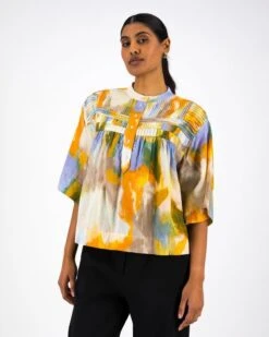 Kathie Voile Blouse -Fashion General Store 105540550 C99 5