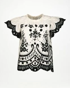 Paris Embroidered Popover -Fashion General Store 105585232 C09 6